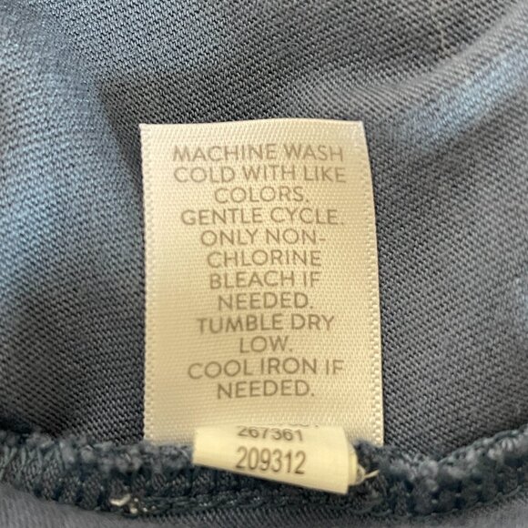 J Jill Floral Expressions V-Neck Button Up Embroidered Tunic Size XL - Picture 5 of 10